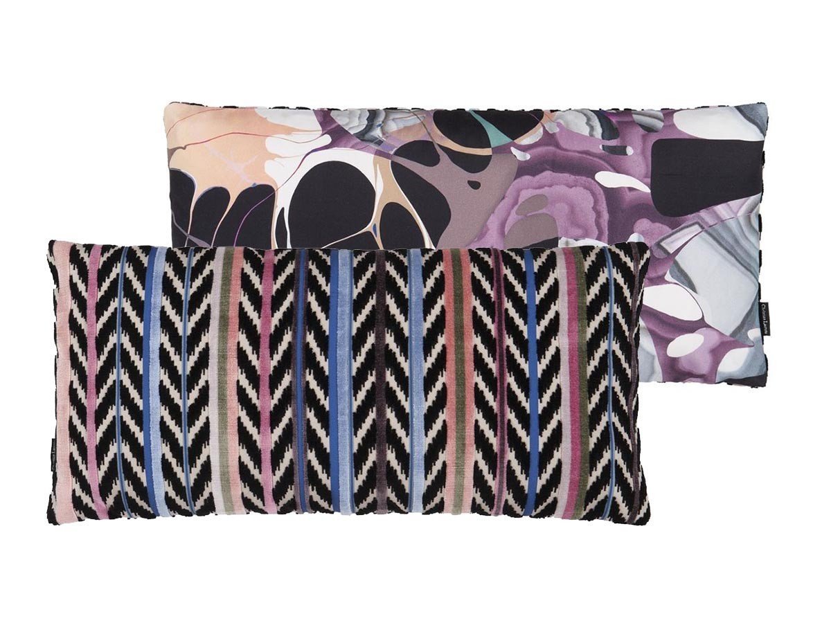 【デザイナーズ ギルド/DESIGNERS GUILD / GOODS】のChristian Lacroix Jaipur Stripe Azur Cushion / クリスチャンラクロワ ジャイプール ストライプ アズール クッション 60 × 30cm 人気、トレンドファッション・服の通販 founy(ファニー) 　送料無料　Free Shipping　クッション　Cushion, Throw Pillow　ストライプ　Stripe, Striped Pattern　ファブリック　Fabric, Textile　フェザー　Feather, Feather Detail　ベルベット　Velvet, Velvety　ホーム・キャンプ・アウトドア・お取り寄せ　Home Living / Home & Lifestyle / Camping Gear / Outdoor Camping　家具・インテリア　Home Furniture & Interior. Stylish & Functional Living Spaces　その他 インテリア雑貨、家具　Home Decor & Furniture Extras　 other-1|ID: prp329100004025350 ipo3291000000035326261