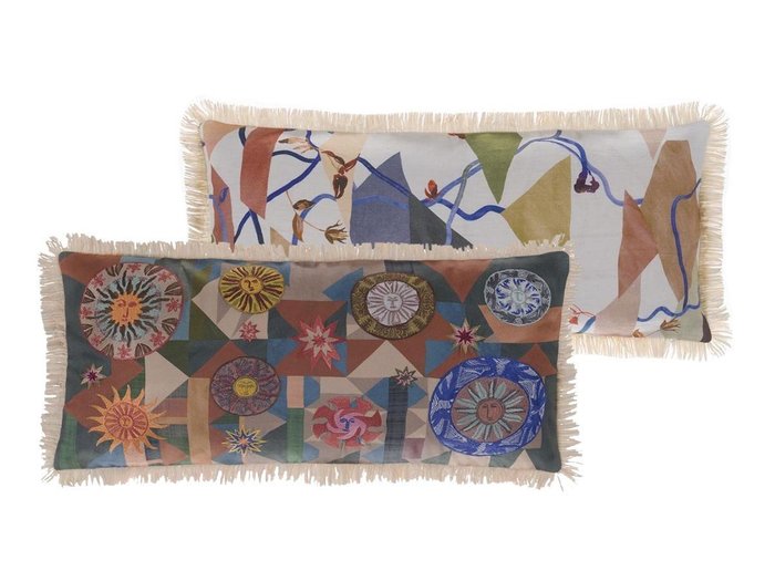 【デザイナーズ ギルド/DESIGNERS GUILD / GOODS】のChristian Lacroix Trinquetaille Terre Cuite Cushion / クリスチャンラクロワ トランクタイユ テール キュイット クッション 60 × 30cm インテリア・キッズ・メンズ・レディースファッション・服の通販 founy(ファニー) https://founy.com/ 送料無料 Free Shipping キルティング Quilting クッション Cushion サテン Satin パッチワーク Patchwork ファブリック Fabric フェザー Feather フリンジ Fringe プリント Print ラフィア Raffia リネン Linen ホーム・キャンプ・アウトドア・お取り寄せ Home,Garden,Outdoor,Camping Gear 家具・インテリア Home Furniture & Interior. Stylish & Functional Living Spaces その他 インテリア雑貨、家具 Furniture, Interior, Others |ID: prp329100004025354 ipo3291000000030173713