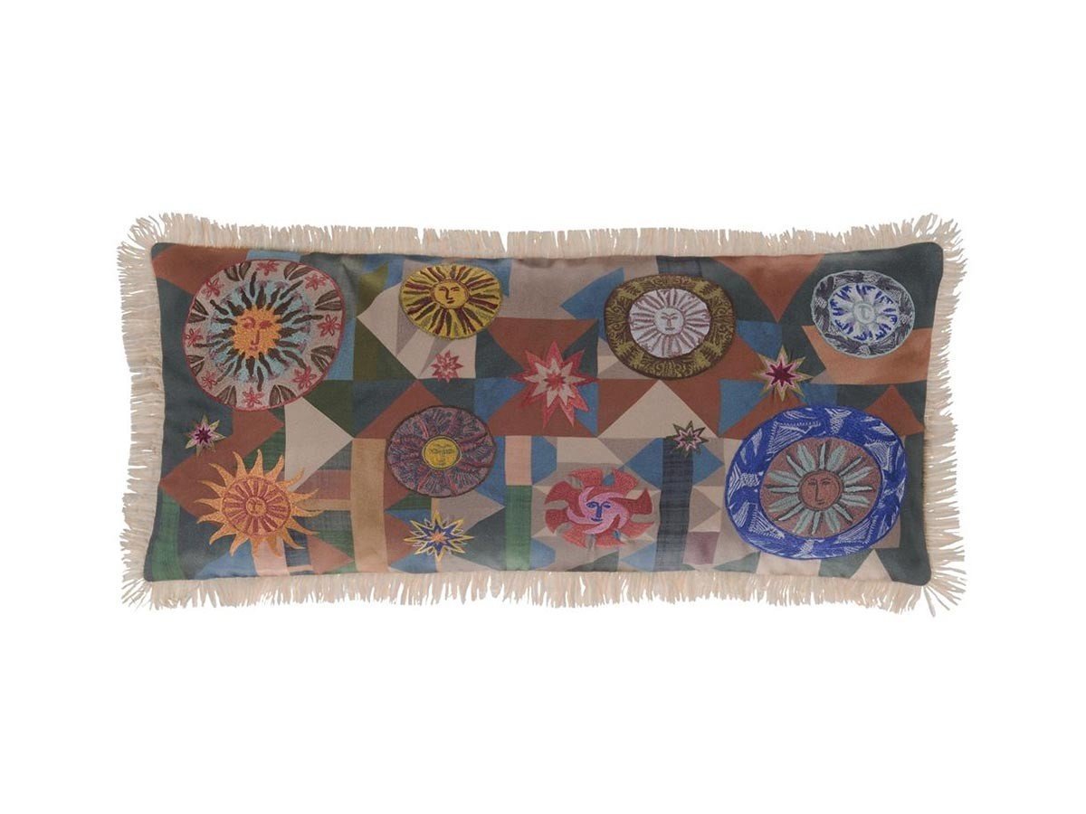 【デザイナーズ ギルド/DESIGNERS GUILD / GOODS】のChristian Lacroix Trinquetaille Terre Cuite Cushion / クリスチャンラクロワ トランクタイユ テール キュイット クッション 60 × 30cm 人気、トレンドファッション・服の通販 founy(ファニー) 　送料無料　Free Shipping　キルティング　Quilting　クッション　Cushion　サテン　Satin　パッチワーク　Patchwork　ファブリック　Fabric　フェザー　Feather　フリンジ　Fringe　プリント　Print　ラフィア　Raffia　リネン　Linen　ホーム・キャンプ・アウトドア・お取り寄せ　Home,Garden,Outdoor,Camping Gear　家具・インテリア　Home Furniture & Interior. Stylish & Functional Living Spaces　その他 インテリア雑貨、家具　Furniture, Interior, Others　other-5|ID: prp329100004025354 ipo3291000000031475485