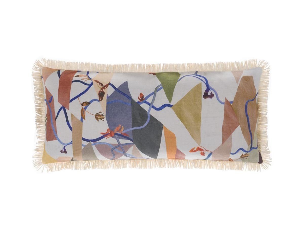 【デザイナーズ ギルド/DESIGNERS GUILD / GOODS】のChristian Lacroix Trinquetaille Terre Cuite Cushion / クリスチャンラクロワ トランクタイユ テール キュイット クッション 60 × 30cm 人気、トレンドファッション・服の通販 founy(ファニー) 　送料無料　Free Shipping　キルティング　Quilting　クッション　Cushion　サテン　Satin　パッチワーク　Patchwork　ファブリック　Fabric　フェザー　Feather　フリンジ　Fringe　プリント　Print　ラフィア　Raffia　リネン　Linen　ホーム・キャンプ・アウトドア・お取り寄せ　Home,Garden,Outdoor,Camping Gear　家具・インテリア　Home Furniture & Interior. Stylish & Functional Living Spaces　その他 インテリア雑貨、家具　Furniture, Interior, Others　other-6|ID: prp329100004025354 ipo3291000000031475486