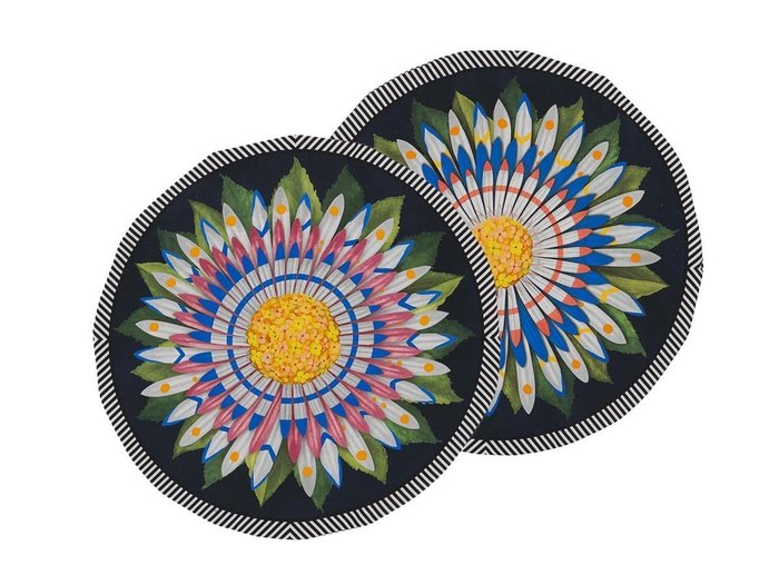 【デザイナーズ ギルド/DESIGNERS GUILD / GOODS】のChristian Lacroix Fleur Fardee Fleuve Cushion / クリスチャンラクロワ フルール ファルデ フル―ヴ クッション 直径45cm インテリア・キッズ・メンズ・レディースファッション・服の通販 founy(ファニー) https://founy.com/ 送料無料 Free Shipping クッション Cushion サテン Satin ファブリック Fabric フェザー Feather プリント Print ボーダー Border ラウンド Round ホーム・キャンプ・アウトドア・お取り寄せ Home,Garden,Outdoor,Camping Gear 家具・インテリア Home Furniture & Interior. Stylish & Functional Living Spaces その他 インテリア雑貨、家具 Furniture, Interior, Others |ID: prp329100004025360 ipo3291000000030173737