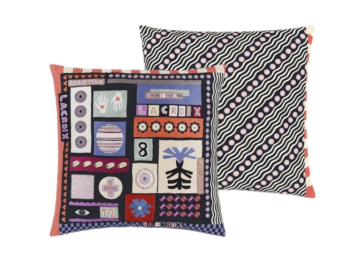 【デザイナーズ ギルド/DESIGNERS GUILD / GOODS】のChristian Lacroix Bloc Note Mosaique Cushion / クリスチャンラクロワ ブロックノート モザイク クッション 55 × 55cm 人気、トレンドファッション・服の通販 founy(ファニー) 　送料無料　Free Shipping　クッション　Cushion　グラフィック　Graphic　サテン　Satin　パターン　Pattern　ファブリック　Fabric　フェザー　Feather　ブロック　Block　プリント　Print　モザイク　Mosaic　モチーフ　Motif　ホーム・キャンプ・アウトドア・お取り寄せ　Home,Garden,Outdoor,Camping Gear　家具・インテリア　Furniture　その他 インテリア雑貨、家具　Furniture, Interior, Others　 other-1|ID: prp329100004025362 ipo3291000000026717252