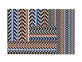 【デザイナーズ ギルド/DESIGNERS GUILD / GOODS】 Christian Lacroix Jaipur Stripe - Azur - Rug / クリスチャンラクロワ ジャイプールストライプ アジュール ラグ人気、トレンドファッション・服の通販 founy(ファニー) ストライプ Stripe ファブリック Fabric ループ Loop ホーム・キャンプ・アウトドア・お取り寄せ Home,Garden,Outdoor,Camping Gear 家具・インテリア Furniture その他 インテリア雑貨、家具 Furniture, Interior, Others |ID:prp329100004025366