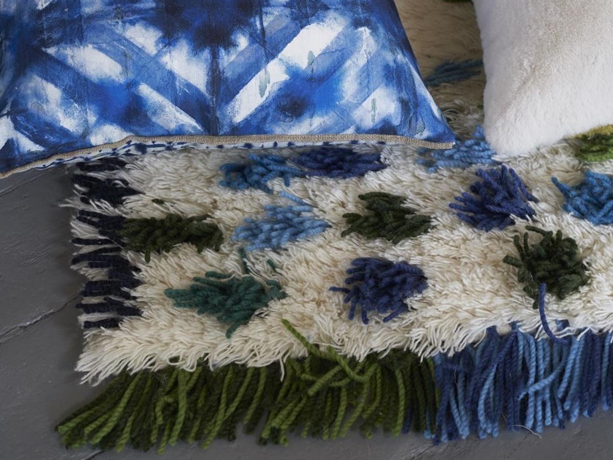 【デザイナーズ ギルド/DESIGNERS GUILD / GOODS】のValais Rug / ヴァレ ラグ(コバルト) 人気、トレンドファッション・服の通販 founy(ファニー) 　インディゴ　Indigo　パターン　Pattern　ホーム・キャンプ・アウトドア・お取り寄せ　Home,Garden,Outdoor,Camping Gear　家具・インテリア　Home Furniture & Interior. Stylish & Functional Living Spaces　その他 インテリア雑貨、家具　Furniture, Interior, Others　other-6|ID: prp329100004025370 ipo3291000000031475536