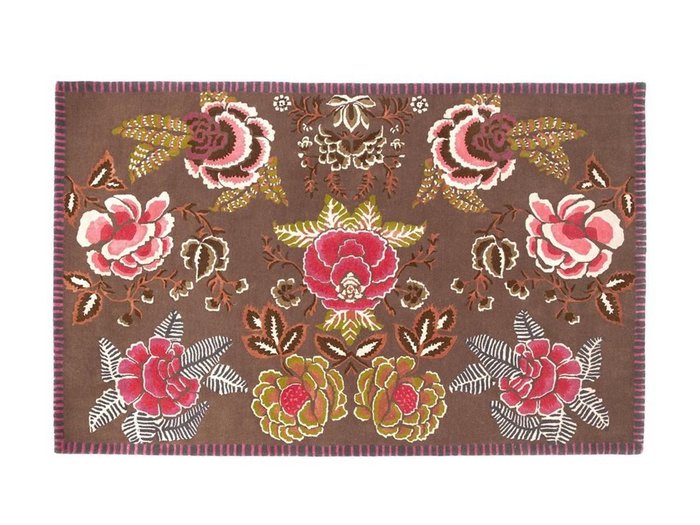 【デザイナーズ ギルド/DESIGNERS GUILD / GOODS】のRose de Damas Rug / ローズ ド ダマス ラグ(クランベリー) インテリア・キッズ・メンズ・レディースファッション・服の通販 founy(ファニー) https://founy.com/ クラシック Classic グラフィック Graphic ストライプ Stripe パターン Pattern ローズ Rose ホーム・キャンプ・アウトドア・お取り寄せ Home,Garden,Outdoor,Camping Gear 家具・インテリア Furniture その他 インテリア雑貨、家具 Furniture, Interior, Others |ID: prp329100004025373 ipo3291000000026717295