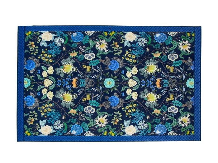 【デザイナーズ ギルド/DESIGNERS GUILD / GOODS】のBrocart Decoratif Rug / ブロケード デコラティヴ ラグ(インディゴ) インテリア・キッズ・メンズ・レディースファッション・服の通販 founy(ファニー) https://founy.com/ 送料無料 Free Shipping インディゴ Indigo パターン Pattern フェルト Felt プリント Print ホーム・キャンプ・アウトドア・お取り寄せ Home,Garden,Outdoor,Camping Gear 家具・インテリア Furniture その他 インテリア雑貨、家具 Furniture, Interior, Others |ID: prp329100004025374 ipo3291000000026717298