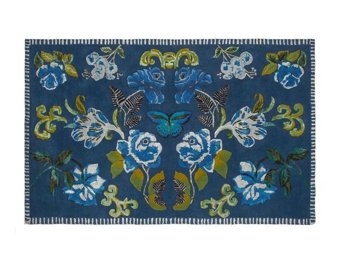 【デザイナーズ ギルド/DESIGNERS GUILD / GOODS】のEleonora Rug / エレオノラ ラグ(コバルト) インテリア・キッズ・メンズ・レディースファッション・服の通販 founy(ファニー) https://founy.com/ ストライプ Stripe パターン Pattern ホーム・キャンプ・アウトドア・お取り寄せ Home,Garden,Outdoor,Camping Gear 家具・インテリア Furniture その他 インテリア雑貨、家具 Furniture, Interior, Others |ID: prp329100004025382 ipo3291000000026717320