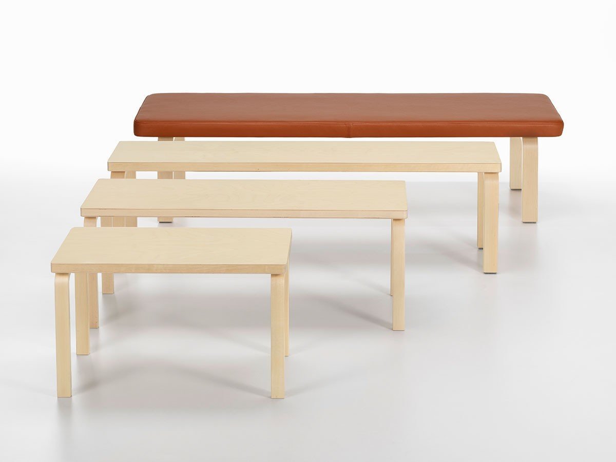 【アルテック/artek / GOODS】のBENCH 168B / ベンチ 168B ソリッド トップ インテリア・キッズ・メンズ・レディースファッション・服の通販 founy(ファニー) 　送料無料　Free Shipping　フラット　Flat, Flat Shoes　ホーム・キャンプ・アウトドア・お取り寄せ　Home Living / Home & Lifestyle / Camping Gear / Outdoor Camping　家具・インテリア　Home Furniture & Interior. Stylish & Functional Living Spaces　チェア・椅子　Seating & Chairs　ダイニングベンチ・玄関ベンチ　Bench & Dining Benches　手前から:153B、153A、本商品、掲載外|ID: prp329100004032541 ipo3291000000030173027