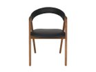 【アデペシュ/a.depeche / GOODS】のcobak hold arm chair / コバック ホールドアームチェア ウォルナット 張地:ブラック|ID: prp329100004032557 ipo3291000000030173098