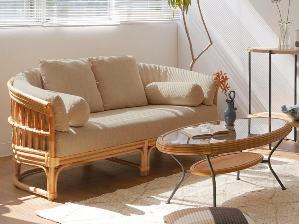 【アクメファニチャー /ACME Furniture / GOODS】のBALBOA SOFA / バルボア ソファ インテリア・キッズ・メンズ・レディースファッション・服の通販 founy(ファニー) 　おすすめ　Recommend　クッション　Cushion　ラタン　Rattan　ホーム・キャンプ・アウトドア・お取り寄せ　Home,Garden,Outdoor,Camping Gear　家具・インテリア　Furniture　ソファー　Sofa　-|ID: prp329100004032572 ipo3291000000026799701