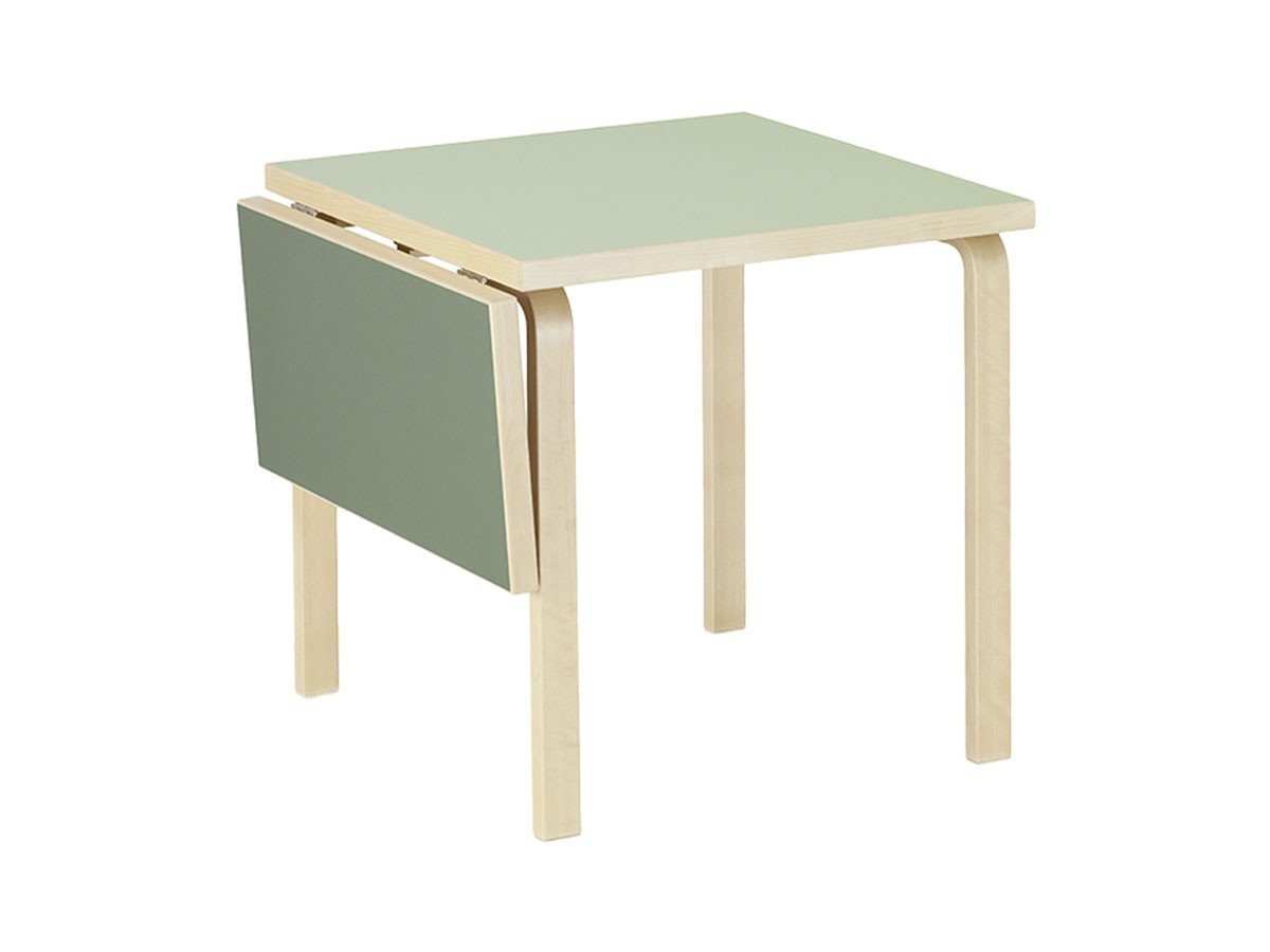 【アルテック/artek / GOODS】のTABLE FOLDABLE DL81C / ドロップリーフ テーブル DL81C ツートンカラー インテリア・キッズ・メンズ・レディースファッション・服の通販 founy(ファニー) 　ヴィンテージ　Vintage　コンパクト　Compact　テーブル　Table　デスク　Desk　ドロップ　Drop　モチーフ　Motif　リーフ　Leaf　ワーク　Work　送料無料　Free Shipping　ホーム・キャンプ・アウトドア・お取り寄せ　Home,Garden,Outdoor,Camping Gear　家具・インテリア　Furniture　テーブル　Table　ダイニングテーブル　Dining Table　ホーム・キャンプ・アウトドア・お取り寄せ　Home,Garden,Outdoor,Camping Gear　家具・インテリア　Furniture　テーブル　Table　カフェテーブル　Cafe Table　ピスタチオ / オリーブ|ID: prp329100004032591 ipo3291000000026799879