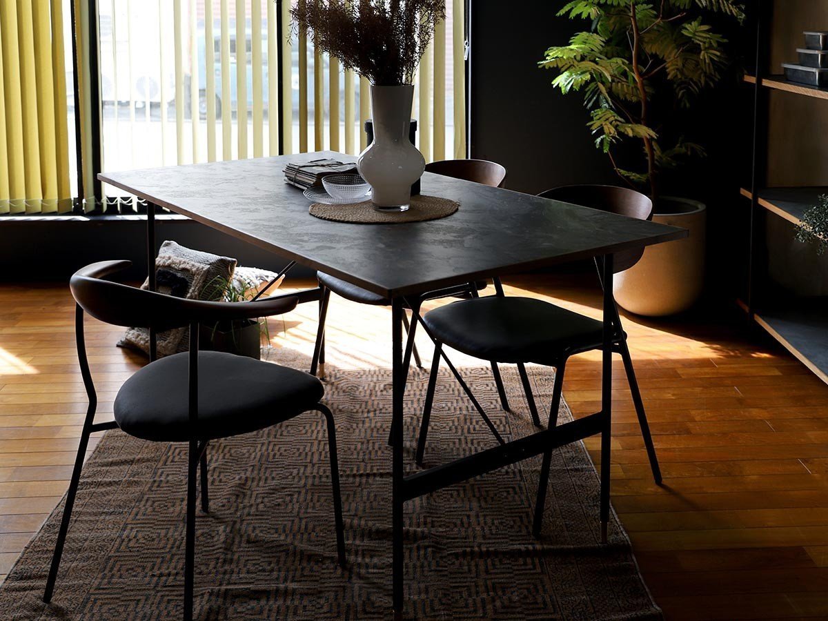 【アデペシュ/a.depeche / GOODS】のPOL 2way dining table 1600 / ポル 2ウェイ ダイニングテーブル 1600 ウォルナット 人気、トレンドファッション・服の通販 founy(ファニー) 　スリム　Slim　テーブル　Table　フレーム　Flame　モダン　Modern　ホーム・キャンプ・アウトドア・お取り寄せ　Home,Garden,Outdoor,Camping Gear　家具・インテリア　Furniture　テーブル　Table　ダイニングテーブル　Dining Table　other-6|ID: prp329100004032596 ipo3291000000031475210