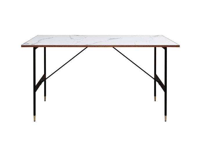 【アデペシュ/a.depeche / GOODS】のPOL 2way dining table 1450 / ポル 2ウェイ ダイニングテーブル 1450 ウォルナット インテリア・キッズ・メンズ・レディースファッション・服の通販 founy(ファニー) https://founy.com/ コンパクト Compact スリム Slim テーブル Table フィット Fit フレーム Flame モダン Modern ホーム・キャンプ・アウトドア・お取り寄せ Home,Garden,Outdoor,Camping Gear 家具・インテリア Furniture テーブル Table ダイニングテーブル Dining Table |ID: prp329100004032597 ipo3291000000026799910