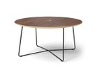 【ノルオフィス/Knoll Office / GOODS】のRockwell Unscripted Occasional Coffee Table / ロックウェル アンスクリプテッド オケージョナル コーヒーテーブル 高さ43cm 天板:突板 / ラスティックウォールナット、脚部ジェットブラック|ID: prp329100004032600 ipo3291000000032501520