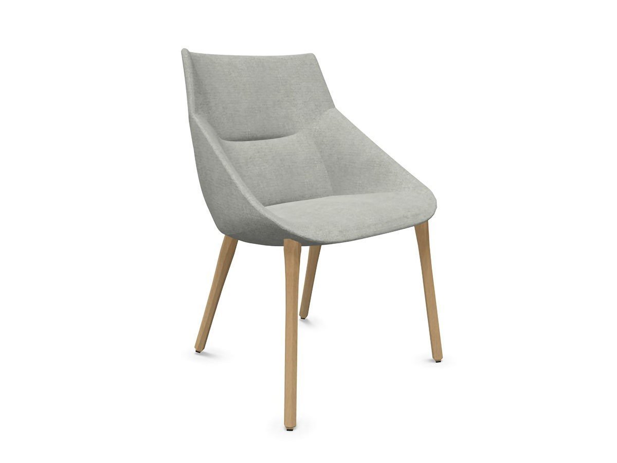 【エスパティオ/esPattio / GOODS】のBOW CHAIR / ボウ チェア ウッド4本脚 インテリア・キッズ・メンズ・レディースファッション・服の通販 founy(ファニー) 　送料無料　Free Shipping　ウッド　Wood　フィット　Fit　フォーマル　Formal　メタル　Metal　ホーム・キャンプ・アウトドア・お取り寄せ　Home,Garden,Outdoor,Camping Gear　家具・インテリア　Home Furniture & Interior. Stylish & Functional Living Spaces　チェア・椅子　Chair　ダイニングチェア　Dining Chair　グレー|ID: prp329100004035862 ipo3291000000032500609
