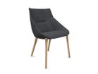 【エスパティオ/esPattio / GOODS】のBOW CHAIR / ボウ チェア ウッド4本脚 ダークグレー|ID: prp329100004035862 ipo3291000000032500610