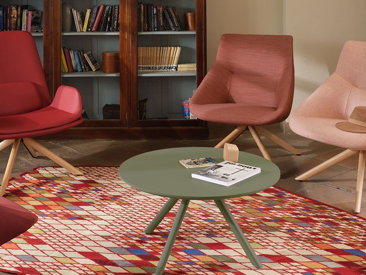 【エスパティオ/esPattio / GOODS】のBOW LOUNGE TABLE / ボウ ラウンジテーブル 円型天板 インテリア・キッズ・メンズ・レディースファッション・服の通販 founy(ファニー) 　送料無料　Free Shipping　おすすめ　Recommended / Our Picks　テーブル　Table, Dining Table　ホーム・キャンプ・アウトドア・お取り寄せ　Home Living / Home & Lifestyle / Camping Gear / Outdoor Camping　家具・インテリア　Home Furniture & Interior. Stylish & Functional Living Spaces　テーブル　Dining, Coffee & Side Tables　ローテーブル・センターテーブル　Coffee & Center Tables　参考イメージ|ID: prp329100004035903 ipo3291000000032501476