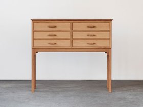 【松井木工/MATSUI MOKKO / GOODS】のSAJI CONSOLE CHEST 918 / サジ コンソールチェスト 918 人気、トレンドファッション・服の通販 founy(ファニー) 台形 Trapezoid ホーム・キャンプ・アウトドア・お取り寄せ Home,Garden,Outdoor,Camping Gear 家具・インテリア Furniture 収納家具・キャビネット Storage Furniture チェスト Chest |ID:prp329100004040225