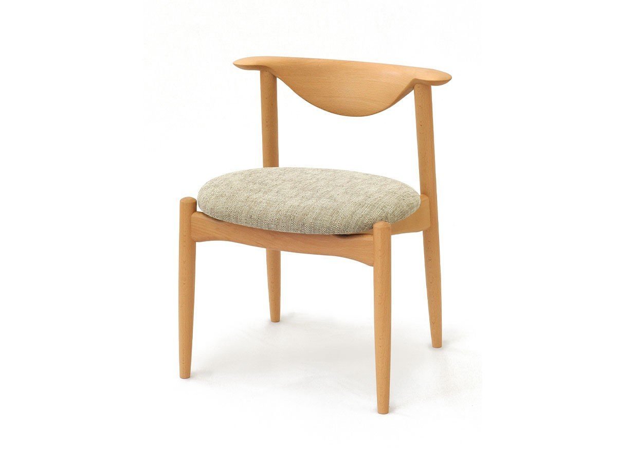 【フライミー ジャパン スタイル/FLYMEe Japan-Style / GOODS】のDINING CHAIR / ダイニングチェア #117124 インテリア・キッズ・メンズ・レディースファッション・服の通販 founy(ファニー) 　送料無料　Free Shipping　テーブル　Table　ハーフ　Half　フィット　Fit　ホーム・キャンプ・アウトドア・お取り寄せ　Home,Garden,Outdoor,Camping Gear　家具・インテリア　Furniture　チェア・椅子　Chair　ダイニングチェア　Dining Chair　張地:211 グリプト、フレームナチュラル|ID: prp329100004045096 ipo3291000000027054494