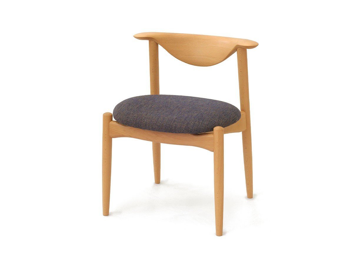 【フライミー ジャパン スタイル/FLYMEe Japan-Style / GOODS】のDINING CHAIR / ダイニングチェア #117124 インテリア・キッズ・メンズ・レディースファッション・服の通販 founy(ファニー) 　送料無料　Free Shipping　テーブル　Table　ハーフ　Half　フィット　Fit　ホーム・キャンプ・アウトドア・お取り寄せ　Home,Garden,Outdoor,Camping Gear　家具・インテリア　Furniture　チェア・椅子　Chair　ダイニングチェア　Dining Chair　張地:214 バーガス、フレームナチュラル|ID: prp329100004045096 ipo3291000000027054497