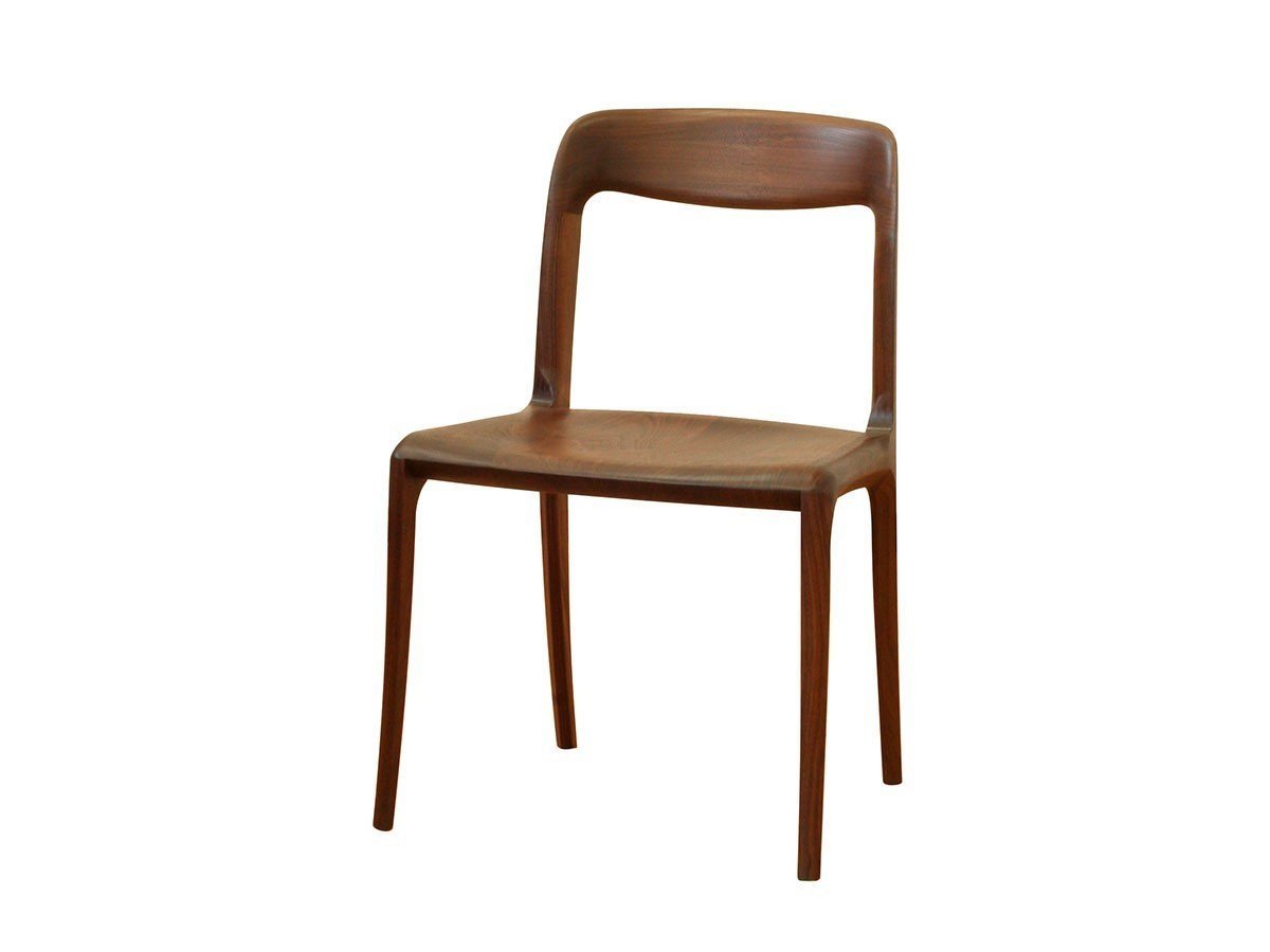 【フライミー ジャパン スタイル/FLYMEe Japan-Style / GOODS】のDINING CHAIR / ダイニングチェア #117115 インテリア・キッズ・メンズ・レディースファッション・服の通販 founy(ファニー) 　送料無料　Free Shipping　フォルム　Silhouette, Form　軽量　Lightweight, Ultra Light　ホーム・キャンプ・アウトドア・お取り寄せ　Home Living / Home & Lifestyle / Camping Gear / Outdoor Camping　家具・インテリア　Home Furniture & Interior. Stylish & Functional Living Spaces　チェア・椅子　Seating & Chairs　ダイニングチェア・木製チェア　Dining Chairs　ウォールナット|ID: prp329100004045099 ipo3291000000036305354