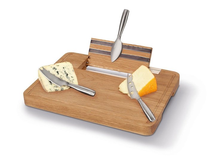 【ボスカ/BOSKA / GOODS】のCHEESE BOARD & KNIFE SET / チーズボード & ナイフセット インテリア・キッズ・メンズ・レディースファッション・服の通販 founy(ファニー) https://founy.com/ 送料無料 Free Shipping ガーデン Garden 皿 Dish ホーム・キャンプ・アウトドア・お取り寄せ Home,Garden,Outdoor,Camping Gear キッチン・ダイニング Kitchen Dining キッチン収納 Kitchen |ID: prp329100004047583 ipo3291000000027114910