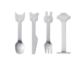 【ゲンセ/GENSE / GOODS】のANIMAL FRIENDS KIDS CUTLERY SET / アニマルフレンズ キッズカトラリーセット 人気、トレンドファッション・服の通販 founy(ファニー) テーブル Table, Dining Table |ID:prp329100004047600