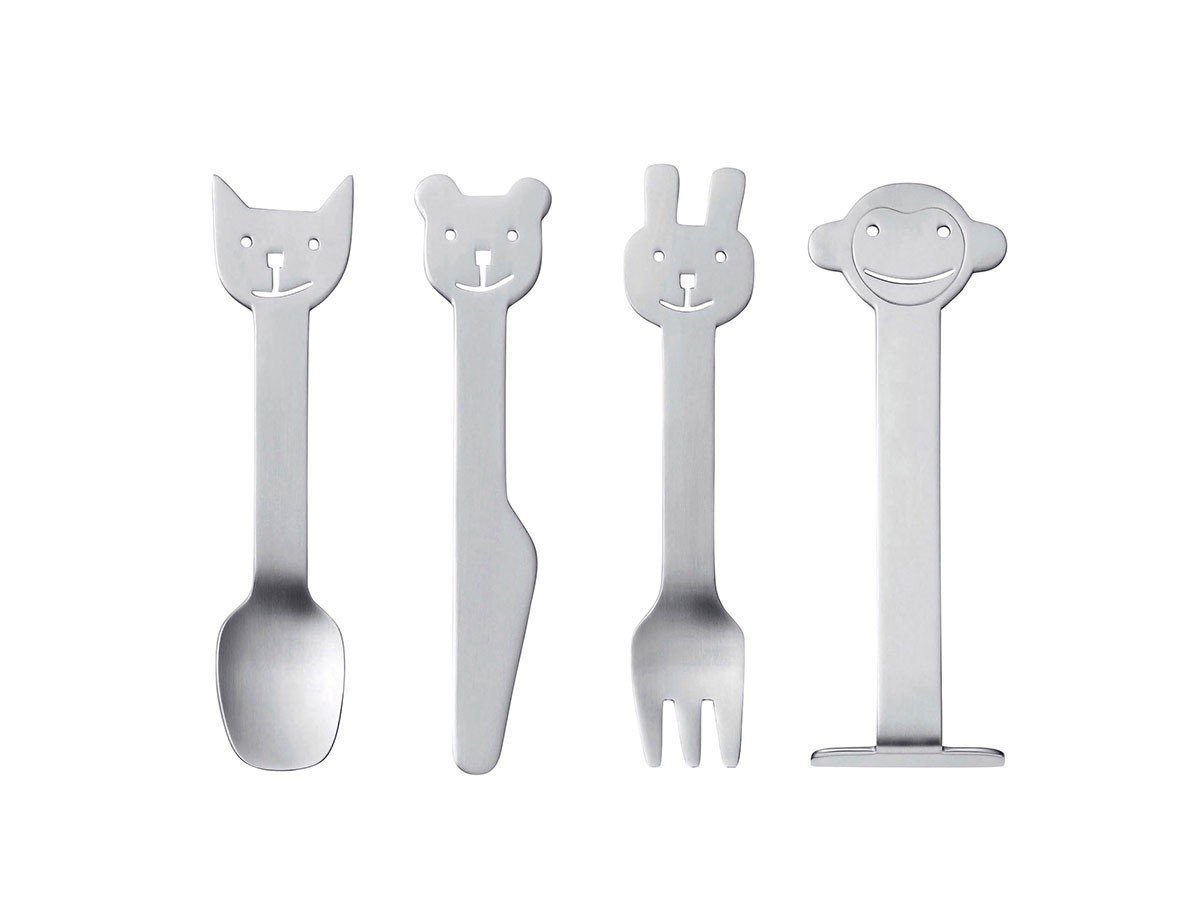 【ゲンセ/GENSE / GOODS】のANIMAL FRIENDS KIDS CUTLERY SET / アニマルフレンズ キッズカトラリーセット インテリア・キッズ・メンズ・レディースファッション・服の通販 founy(ファニー) テーブル Table, Dining Table -|ID: prp329100004047600 ipo3291000000030171853
