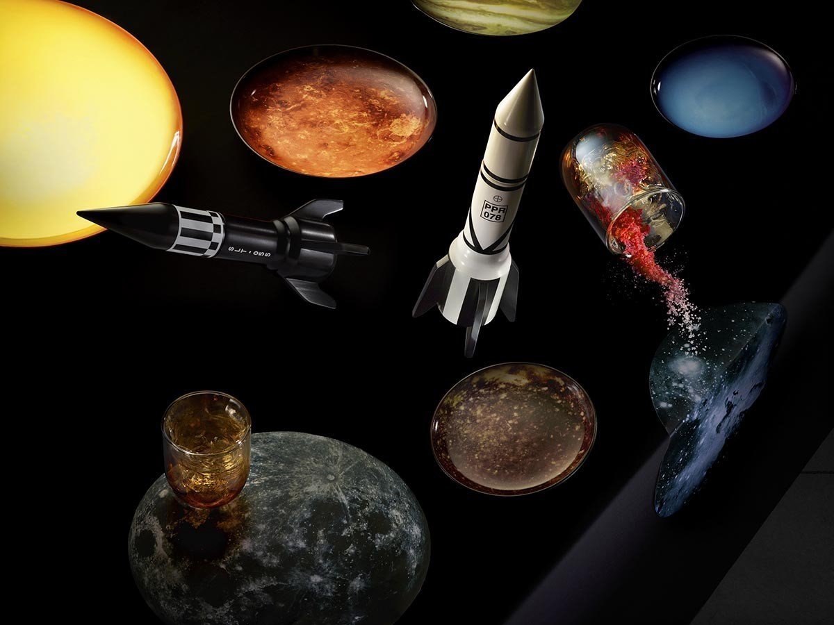 【ディーゼルリビング ウィズ セレッティ/DIESEL LIVING with SELETTI / GOODS】のCOSMIC DINER PLATE SUN / コズミックダイナー プレート(太陽) 人気、トレンドファッション・服の通販 founy(ファニー) 　イタリア　Italy　センター　Center　ダメージ　Damage　テーブル　Table　プレート　Plate　モチーフ　Motif　皿　Dish　other-4|ID: prp329100004047604 ipo3291000000031474127