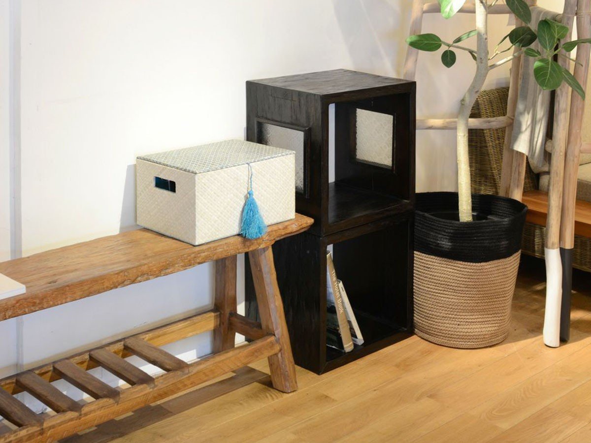 【カジャ/KAJA / GOODS】のUKKO Old Teak Cube Box / ウッコ チーク古材 キューブボックス インテリア・キッズ・メンズ・レディースファッション・服の通販 founy(ファニー) 　おすすめ　Recommend　ボックス　Box　ホーム・キャンプ・アウトドア・お取り寄せ　Home,Garden,Outdoor,Camping Gear　家具・インテリア　Furniture　収納家具・キャビネット　Storage Furniture　参考イメージ|ID: prp329100004048857 ipo3291000000031716782
