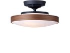 【フライミー ノワール/FLYMEe Noir / GOODS】のLED Ceiling Lamp / LED シーリングランプ #116826 本体ブラック、シェード:ウッドシェード(ウォールナット)|ID: prp329100004048861 ipo3291000000027135478