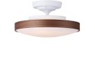 【フライミー ノワール/FLYMEe Noir / GOODS】のLED Ceiling Lamp / LED シーリングランプ #116826 本体ホワイト、シェード:ウッドシェード(ウォールナット)|ID: prp329100004048861 ipo3291000000027135485