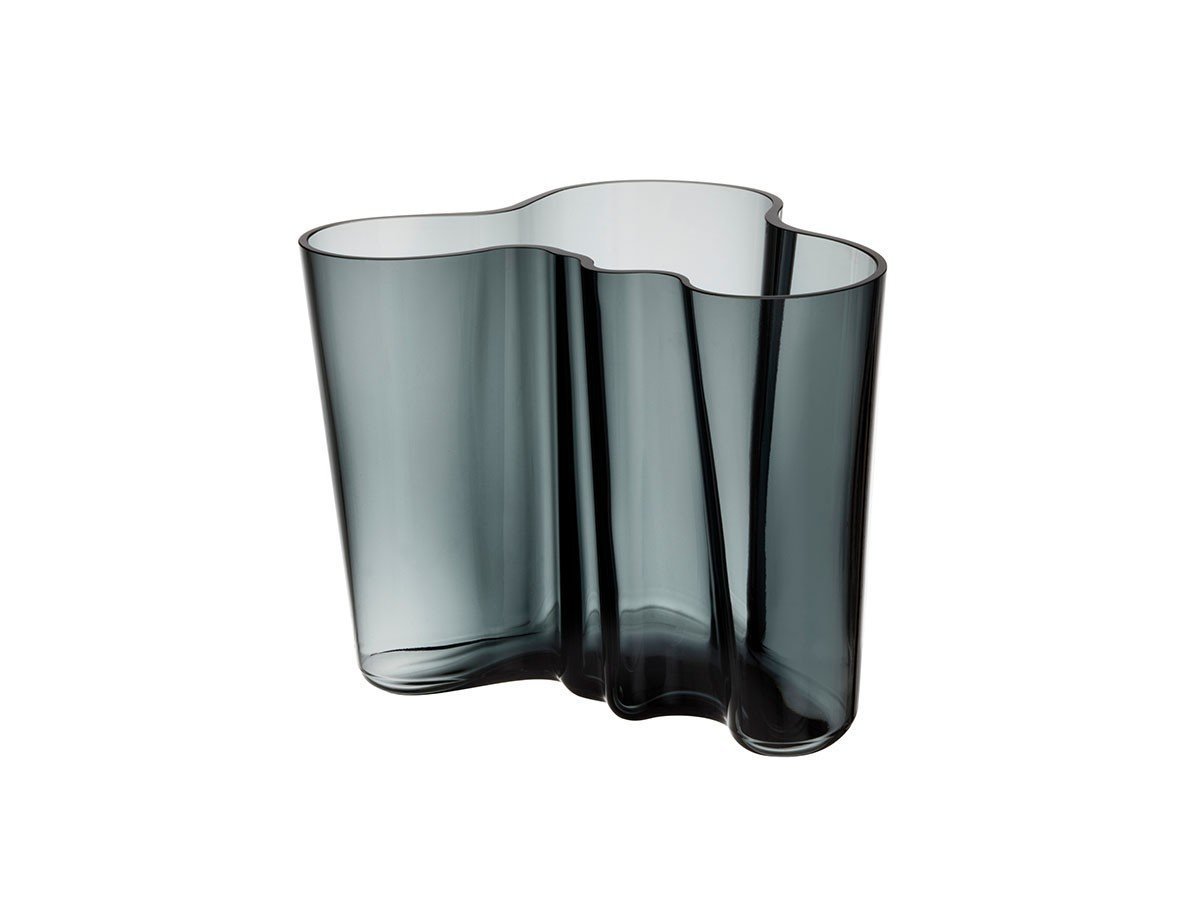 【イッタラ/iittala / GOODS】のAlvar Aalto Collection Vase / アルヴァ・アアルトコレクション ベース 160 インテリア・キッズ・メンズ・レディースファッション・服の通販 founy(ファニー) 　ガラス　Glass　ステーショナリー　Stationery　フォルム　Form　フラワー　Flower　モチーフ　Motif　送料無料　Free Shipping　おすすめ　Recommend　ホーム・キャンプ・アウトドア・お取り寄せ　Home,Garden,Outdoor,Camping Gear　家具・インテリア　Furniture　その他 インテリア雑貨、家具　Furniture, Interior, Others　ダークグレー|ID: prp329100004052030 ipo3291000000027229956