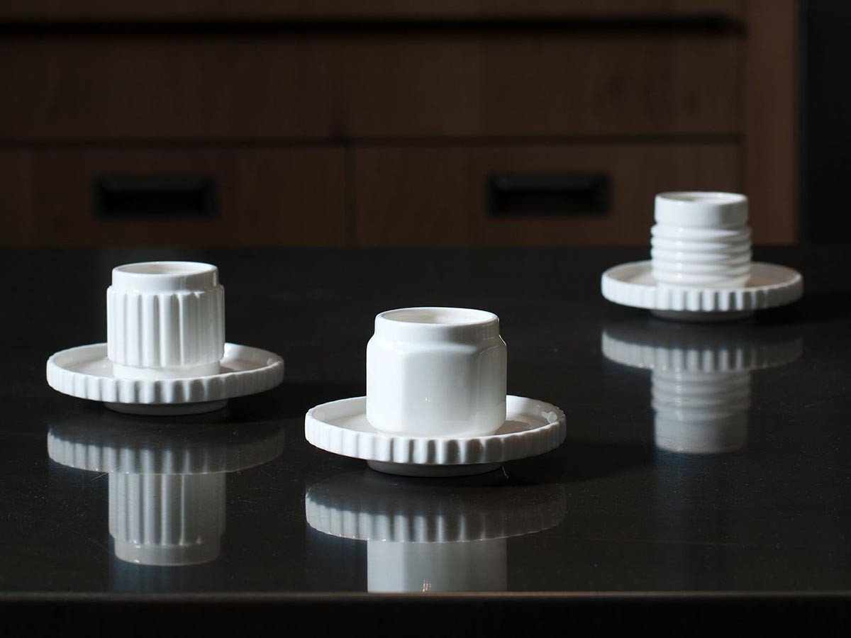 【ディーゼルリビング ウィズ セレッティ/DIESEL LIVING with SELETTI / GOODS】のMACHINE COLLECTION COFFEE CUT WITH SAUCER SET 3 / マシンコレクション コーヒーカップ&ソーサー 3点セット 人気、トレンドファッション・服の通販 founy(ファニー) 　イタリア　Italy　コレクション　Collection　ダメージ　Damage　テーブル　Table　モチーフ　Motif　other-2|ID: prp329100004052032 ipo3291000000031473771