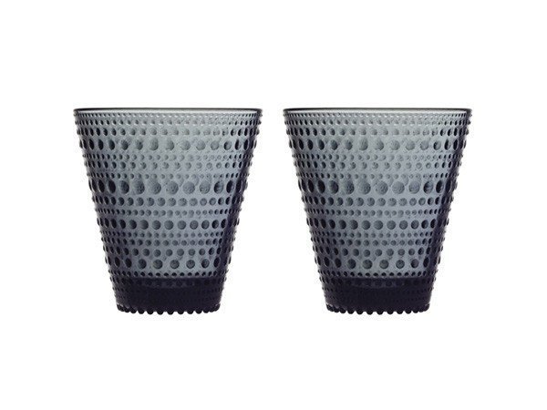 【イッタラ/iittala / GOODS】のKastehelmi Tumbler / カステヘルミ タンブラー ペア インテリア・キッズ・メンズ・レディースファッション・服の通販 founy(ファニー) 　ガラス　Glass　グラス　Glass　タンブラー　Tumbler　テーブル　Table　ダークグレー|ID: prp329100004052039 ipo3291000000027229991