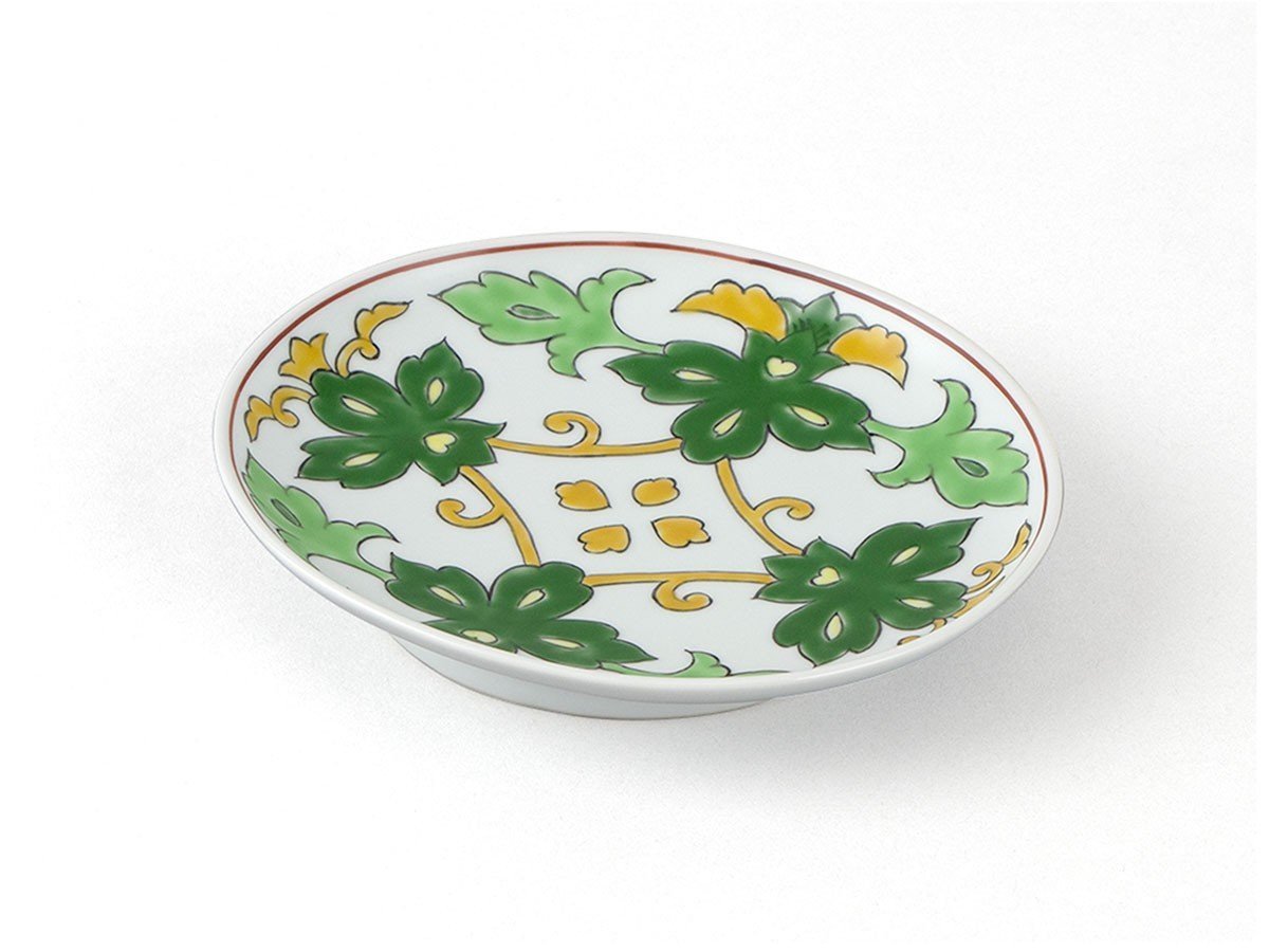 【源右衛門窯/Gen Emon Kiln / GOODS】の赤絵更紗唐花紋 楕円皿・小 / 赤絵更紗唐花紋 No.4 楕円皿・小 人気、トレンドファッション・服の通販 founy(ファニー) 　インド　India　オーバル　Oval　皿　Dish　テーブル　Table　デザート　Dessert　パーティ　Party　フォルム　Form　プレート　Plate　送料無料　Free Shipping　other-4|ID: prp329100004052906 ipo3291000000031473455