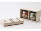 【源右衛門窯/Gen Emon Kiln / GOODS】の紺朱花割 組湯呑 / 紺朱花割 組湯呑 木箱参考イメージ|ID: prp329100004052961 ipo3291000000030171320