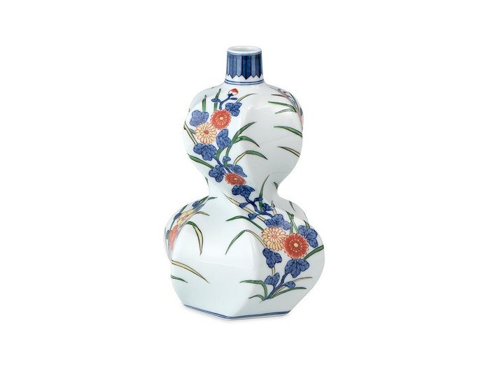 【源右衛門窯/Gen Emon Kiln / GOODS】の染錦花割 花瓶 / 染錦花割 花瓶 インテリア・キッズ・メンズ・レディースファッション・服の通販 founy(ファニー) https://founy.com/ 送料無料 Free Shipping フォルム Form フラワー Flower モチーフ Motif ホーム・キャンプ・アウトドア・お取り寄せ Home,Garden,Outdoor,Camping Gear 家具・インテリア Furniture その他 インテリア雑貨、家具 Furniture, Interior, Others |ID: prp329100004052979 ipo3291000000030171362