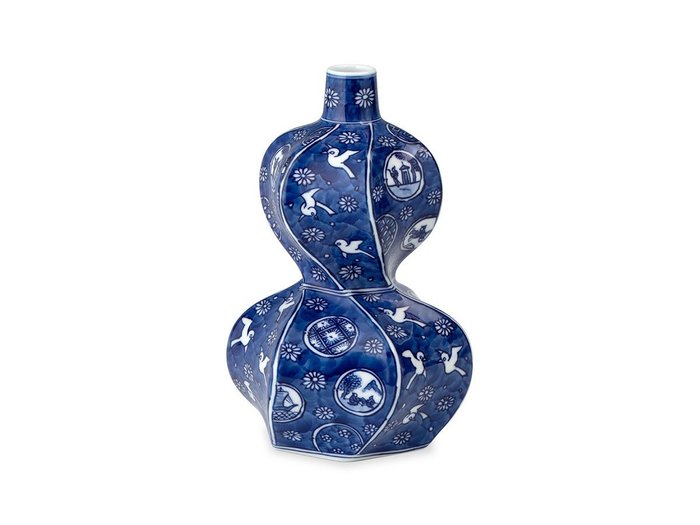 【源右衛門窯/Gen Emon Kiln / GOODS】の祥瑞手丸紋 花瓶 / 祥瑞手丸紋 花瓶 インテリア・キッズ・メンズ・レディースファッション・服の通販 founy(ファニー) https://founy.com/ 送料無料 Free Shipping フォルム Form フラワー Flower ホーム・キャンプ・アウトドア・お取り寄せ Home,Garden,Outdoor,Camping Gear 家具・インテリア Furniture その他 インテリア雑貨、家具 Furniture, Interior, Others |ID: prp329100004052980 ipo3291000000030171364