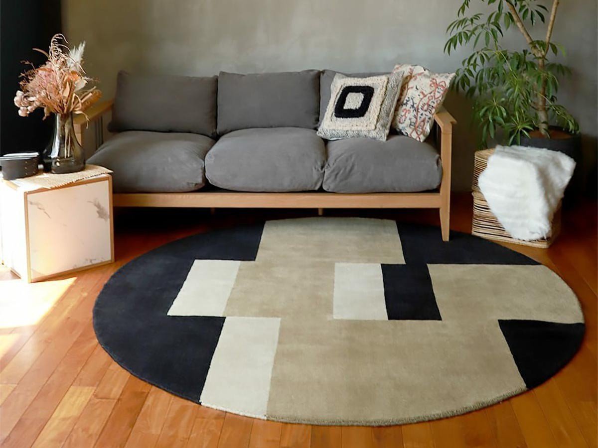 【アデペシュ/a.depeche / GOODS】のpell wool rug circle atharae / ペル ウールラグ サークル アターラェ 人気、トレンドファッション・服の通販 founy(ファニー) 　クッション　Cushion　サークル　Circle　ハンド　Hand　ホーム・キャンプ・アウトドア・お取り寄せ　Home,Garden,Outdoor,Camping Gear　家具・インテリア　Furniture　その他 インテリア雑貨、家具　Furniture, Interior, Others　other-2|ID: prp329100004054848 ipo3291000000031473388