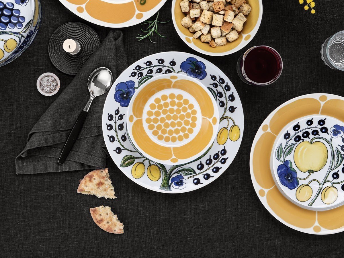 【アラビア/ARABIA / GOODS】のParatiisi Plate / パラティッシ プレート 26cm(パープル) インテリア・キッズ・メンズ・レディースファッション・服の通販 founy(ファニー) 　クラシック　Classic　センター　Center　テーブル　Table　パープル　Purple　プレート　Plate　皿　Dish　|ID: prp329100004055968 ipo3291000000030170868
