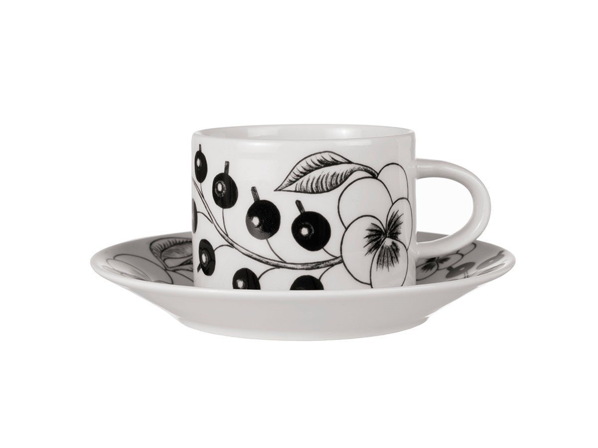 【アラビア/ARABIA / GOODS】のParatiisi Tea Cup & Saucer / パラティッシ ティーカップ & ソーサー(ブラック) 人気、トレンドファッション・服の通販 founy(ファニー) 　クラシック　Classic　皿　Dish　テーブル　Table　プレート　Plate　 other-1|ID: prp329100004055974 ipo3291000000027307259