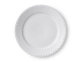 【ロイヤル コペンハーゲン/Royal Copenhagen / GOODS】 White Fluted Full Lace Plate 27 / ホワイトフルーテッド フルレース プレート 27cm人気、トレンドファッション・服の通販 founy(ファニー) 送料無料 Free Shipping エレガント 上品 Elegant センター Center テーブル Table プレート Plate レース Race 皿 Dish |ID:prp329100004058728