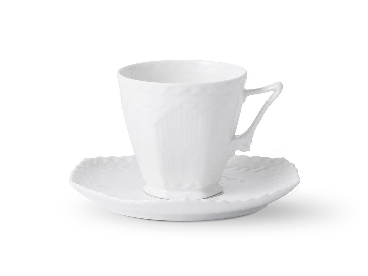 【ロイヤル コペンハーゲン/Royal Copenhagen / GOODS】のWhite Fluted Full Lace Coffee Cup & Saucer / ホワイトフルーテッド フルレース コーヒーカップ & ソーサー 人気、トレンドファッション・服の通販 founy(ファニー) 　送料無料　Free Shipping　エレガント 上品　Elegant　テーブル　Table　バロック　Baroque　フォルム　Form　レース　Race　 other-1|ID: prp329100004058730 ipo3291000000027327130