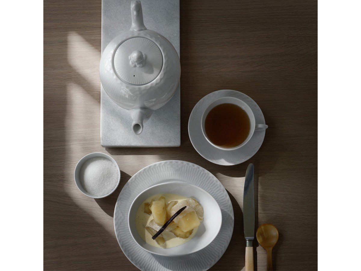 【ロイヤル コペンハーゲン/Royal Copenhagen / GOODS】のWhite Fluted Half Lace Tea Cup & Saucer / ホワイトフルーテッド ハーフレース ティーカップ & ソーサー 人気、トレンドファッション・服の通販 founy(ファニー) エレガント 上品 Elegant クラシック Classic, Timeless Style シェイプ Shape, Slim Fit シンプル Simple, Minimal テーブル Table, Dining Table ハーフ Half, Half-Length レース Lace, Lace Fabric other-3|ID: prp329100004058731 ipo3291000000031473235