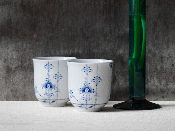 【ロイヤル コペンハーゲン/Royal Copenhagen / GOODS】のBlue Palmette Pair Cup Set / ブルーパルメッテ カップ ペア 人気、トレンドファッション・服の通販 founy(ファニー) 　おすすめ　Recommend　シンプル　Simple　テーブル　Table　モチーフ　Motif　 other-1|ID: prp329100004058740 ipo3291000000027327150