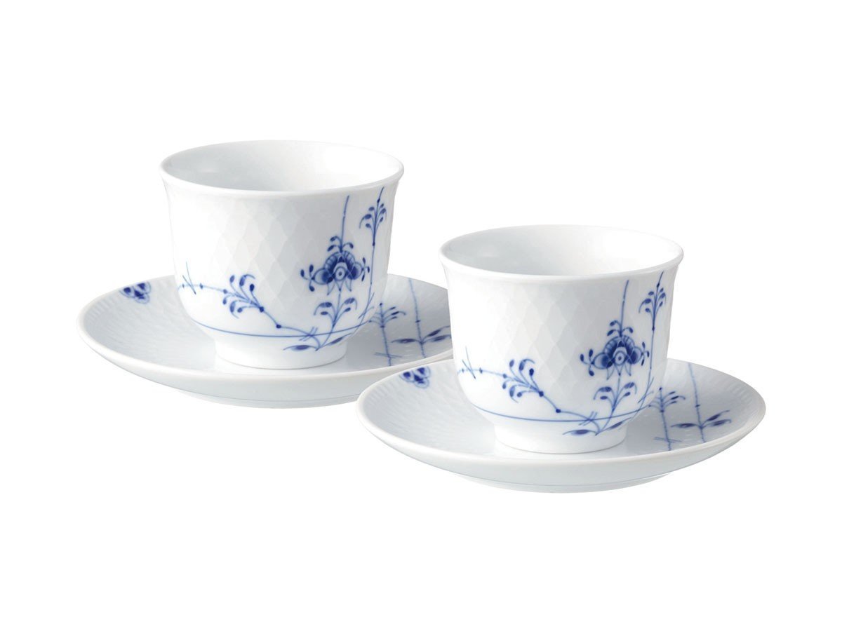 【ロイヤル コペンハーゲン/Royal Copenhagen / GOODS】のBlue Palmette Pair Tea Set / ブルーパルメッテ ペアティーセット インテリア・キッズ・メンズ・レディースファッション・服の通販 founy(ファニー) シンプル Simple, Minimal テーブル Table, Dining Table デザート Dessert, Sweet Treat モチーフ Motif, Design Theme 送料無料 Free Shipping -|ID: prp329100004058741 ipo3291000000030170839