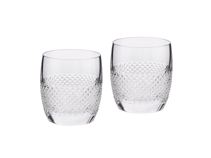 【ウェッジウッド/WEDGWOOD / GOODS】のVERA WANG DIAMOND MOSAIC TUMBLER PAIR / ヴェラ・ウォン ダイヤモンドモザイク タンブラー ペア インテリア・キッズ・メンズ・レディースファッション・服の通販 founy(ファニー) https://founy.com/ 送料無料 Free Shipping おすすめ Recommend グラス Glass シンプル Simple タンブラー Tumbler ダイヤモンド Diamond テーブル Table ドレス Dress モザイク Mosaic |ID: prp329100004060760 ipo3291000000030170749