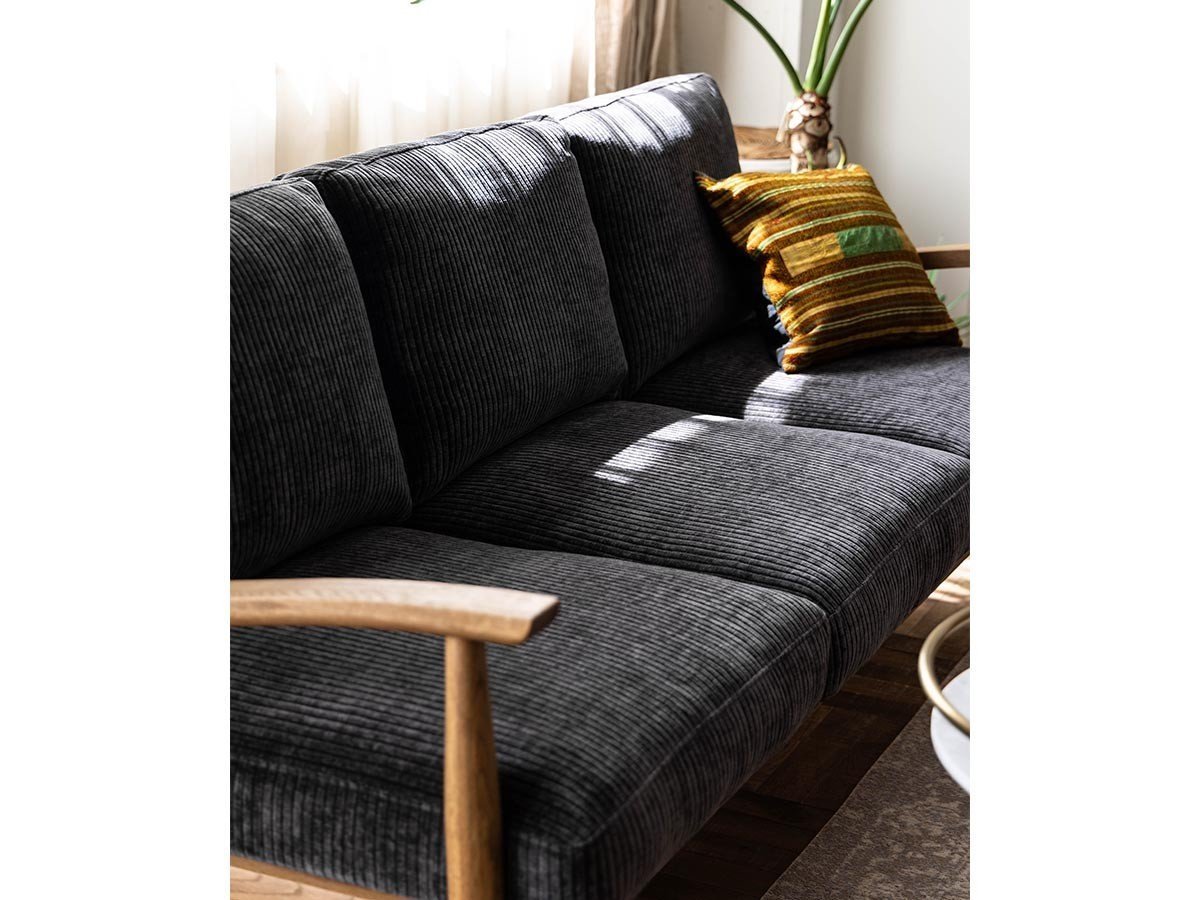 【イージーライフ/Easy Life / GOODS】のARNE SOFA 2P / アルネソファ 2人掛け フェザータイプ(ジャガード) インテリア・キッズ・メンズ・レディースファッション・服の通販 founy(ファニー) 　ウッド　Wooden Design　オイル　Body Oil　ヴィンテージ　Vintage Style　クッション　Cushion, Throw Pillow　タオル　Towel, Bath Towel　フィット　Fit, Slim Fit　フェザー　Feather, Feather Detail　フォーム　Form　フレーム　Frame, Outline　リラックス　Relax, Relaxed Fit　ホーム・キャンプ・アウトドア・お取り寄せ　Home Living / Home & Lifestyle / Camping Gear / Outdoor Camping　家具・インテリア　Home Furniture & Interior. Stylish & Functional Living Spaces　ソファー　Couches & Sofas　参考イメージ|ID: prp329100004079615 ipo3291000000030170339