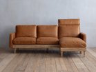 【イージーライフ/Easy Life / GOODS】のFREDA SOFA / フリーダ スモールカウチソファ(レザーテックス) オプションで、ヘッドレストの付属をお選びいただけます。|ID: prp329100004079628 ipo3291000000027565029